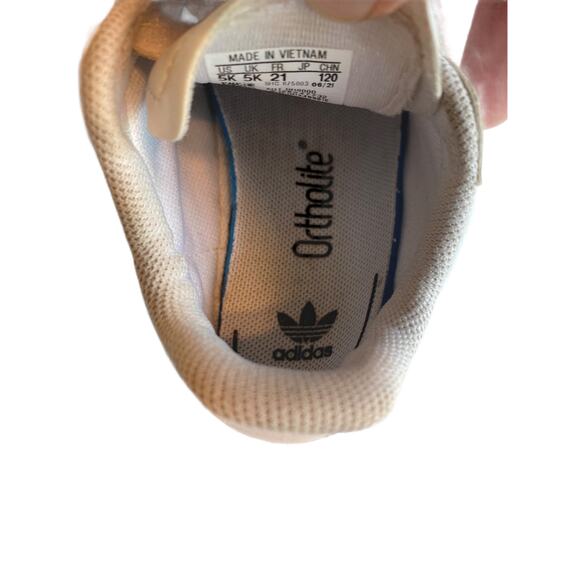 Addidas Ortholite Superstar Baby Shoes Size 5 - Picture 5 of 8